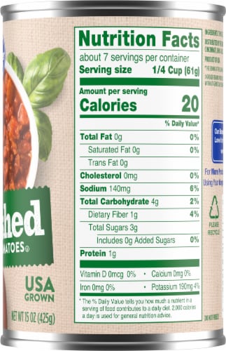 Kroger® Crushed Peeled Tomatoes in Tomato Puree Perspective: right