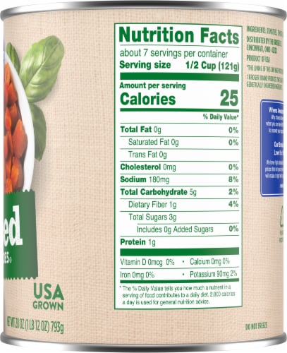 Kroger® Diced Tomatoes in Tomato Juice Perspective: right