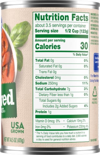 Kroger® Stewed Sliced Tomatoes in Tomato Juice Perspective: right