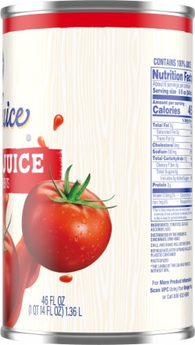Kroger® Tomato Juice Perspective: right