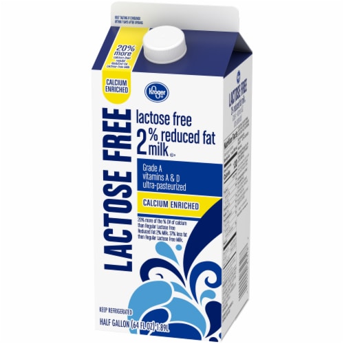 Kroger® Lactose Free Calcium Enriched 2% Milk Perspective: right