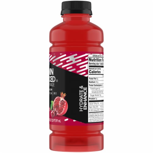Kroger® Vitamin Enhanced Pomegranate Cherry Bottled Water Perspective: right