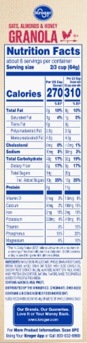 King Soopers - Kroger® Whole Grain Oat & Honey Granola, 14 oz