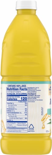 Kroger® No Sugar Added 100% Pineapple Juice Perspective: right