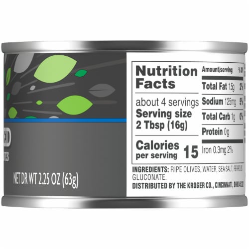 Kroger® Sliced Black Ripe Olives Perspective: right