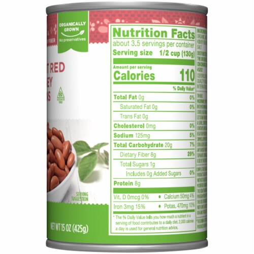 Simple Truth Organic™ Light Red Kidney Beans Perspective: right