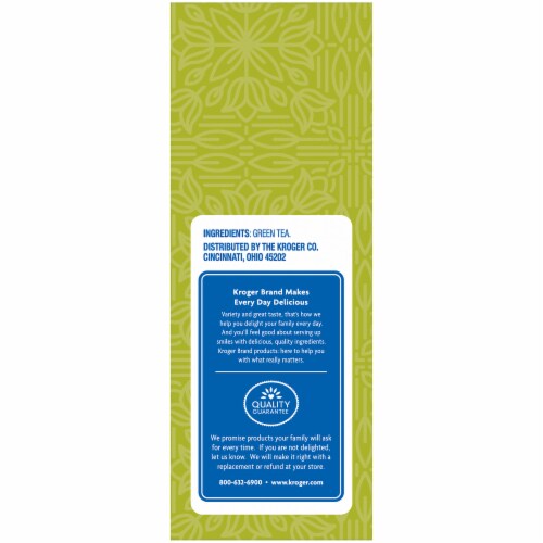 Kroger® Green Tea Bags Perspective: right