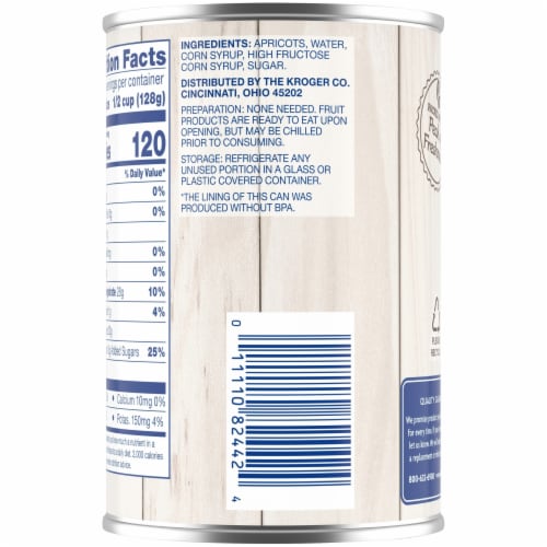 Kroger® Canned Apricot Halves in Heavy Syrup Perspective: right