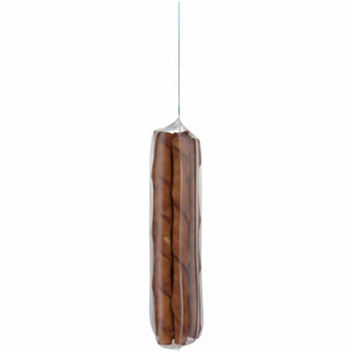 Pet Pride® Beefhide Beef Flavor Basted Twists Dog Treats Perspective: right