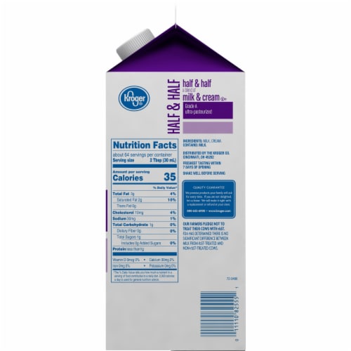 Kroger® Half & Half, 1/2 gal Kroger