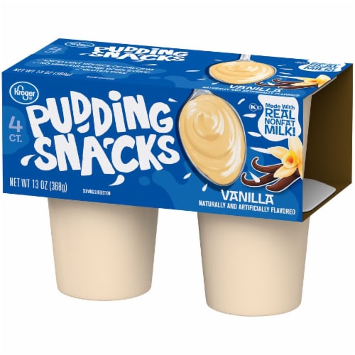 Kroger® Vanilla Pudding Snacks Perspective: right