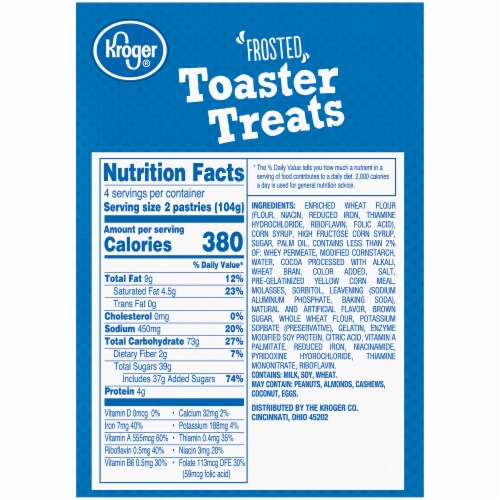 Kroger® Frosted Cookies and Creme Toaster Treats Perspective: right