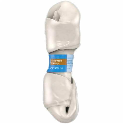 Pet Pride® Natural Rawhide Dog Bone Perspective: right