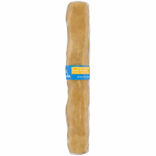 Pet Pride® Chicken Flavored Basted Rawhide Retriever Roll for Dogs Perspective: right