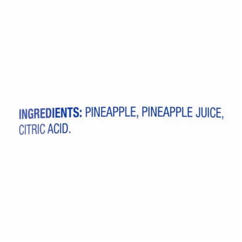 Kroger® Canned Sliced Pineapple in Pineapple Juice Perspective: right