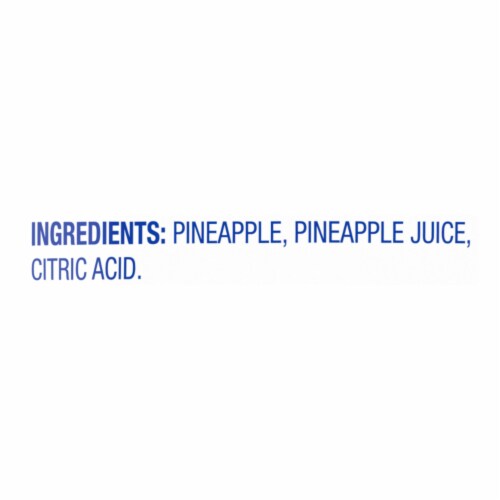Kroger® Canned Crushed Pineapple in Pineapple Juice Perspective: right