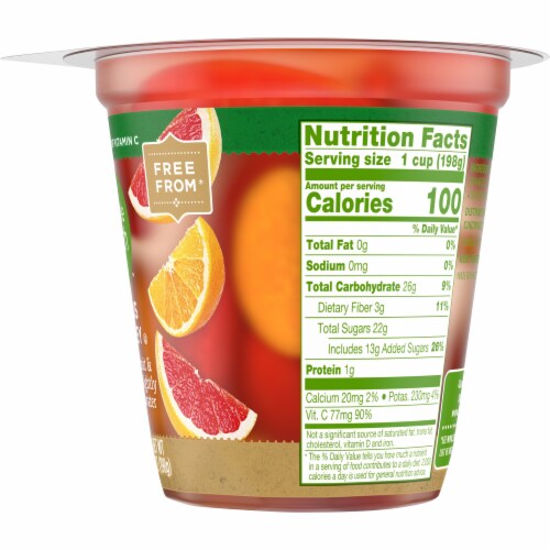 Simple Truth™ Citrus Medley Fruit Cup Perspective: right
