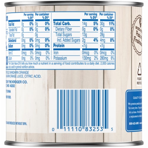 Kroger® Canned Mandarin Oranges in Juice Perspective: right