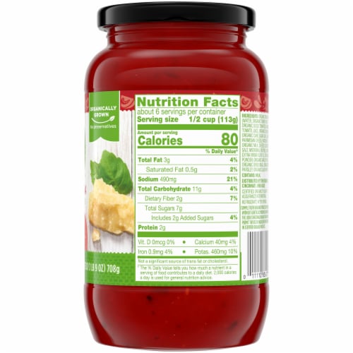Simple Truth Organic™ Marinara Pasta Sauce Perspective: right