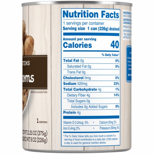 Kroger® Canned Mushrooms Pieces & Stems Perspective: right
