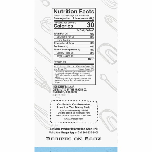 Smidge and Spoon Granulated Sugar Perspective: right