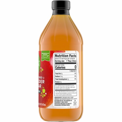 Simple Truth Organic™ Raw Unfiltered Apple Cider Vinegar with Mother Perspective: right