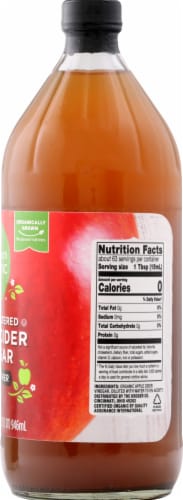 Simple Truth Organic™ Raw Unfiltered Apple Cider Vinegar with Mother Perspective: right