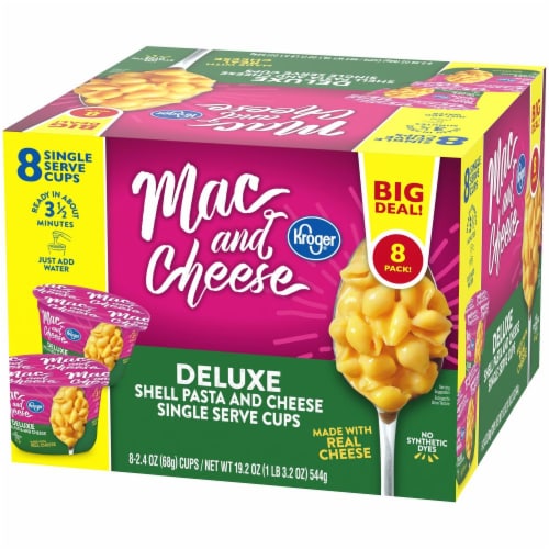 Kroger® Mac and Cheese Deluxe Single Serve Cups Perspective: right