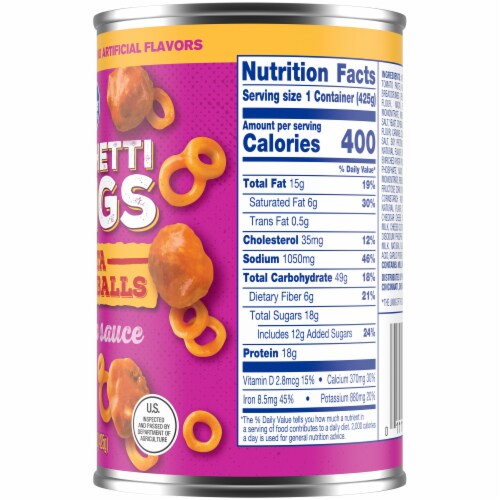 Kroger® Spaghetti Rings Pasta with Meatballs Perspective: right
