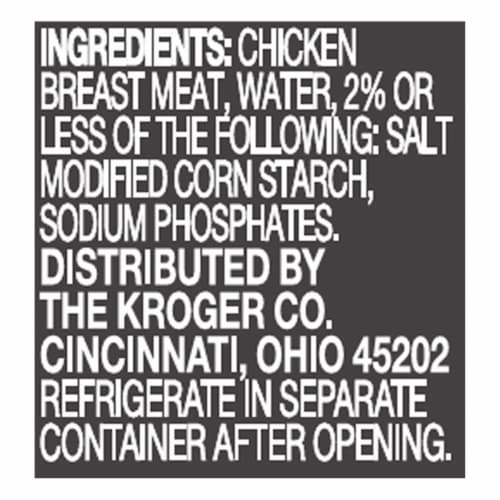 Kroger® Premium Chicken Breast Chunk in Water Perspective: right
