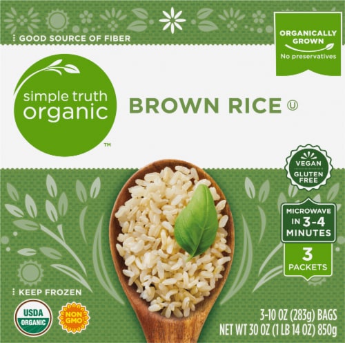 Simple Truth Organic™ Frozen Brown Rice Perspective: right