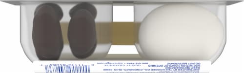 Kroger® Peeled Egg White Cheddar Cheese Dark Chocolate Almonds Protein Snack Kit Perspective: right