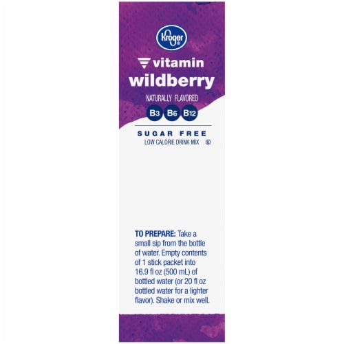 Kroger® Vitamin Wildberry Drink Mix Perspective: right