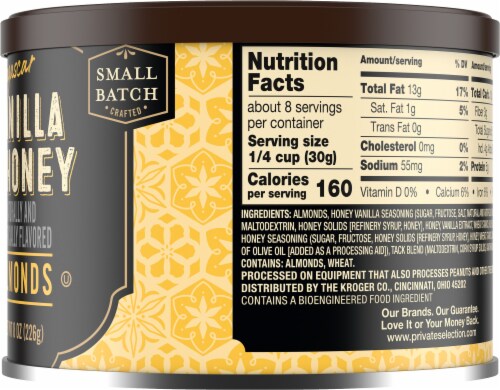 Private Selection® Madagascar Vanilla & Honey Almonds Perspective: right