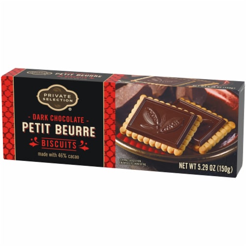 Private Selection® Dark Chocolate Petit Beurre Biscuits Perspective: right