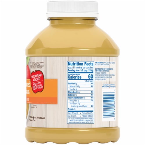 Kroger® Unsweetened Applesauce Perspective: right