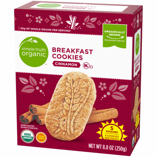 Simple Truth Organic™ Cinnamon Breakfast Cookies Perspective: right