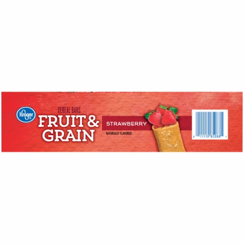 Kroger® Strawberry Fruit & Grain Cereal Bars BIG Deal! Perspective: right