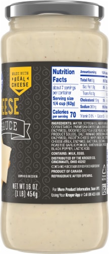 Kroger® Four Cheese Alfredo Sauce Perspective: right