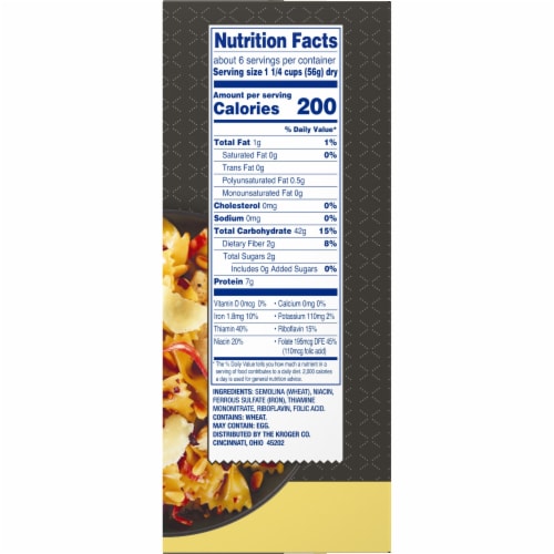 Kroger® Bow Ties Pasta Perspective: right