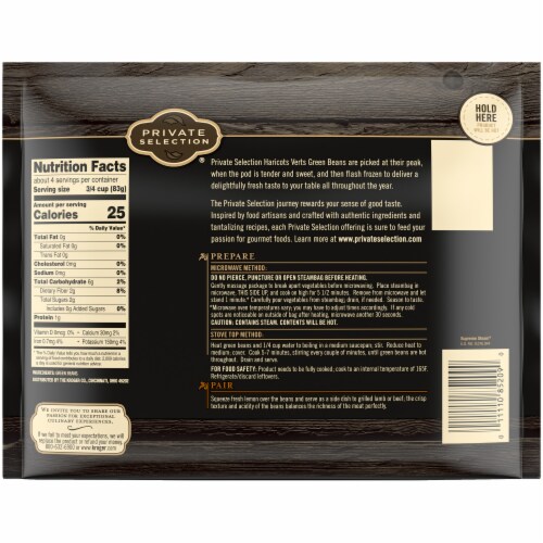 Private Selection® Frozen Green Beans Haricots Verts Perspective: right