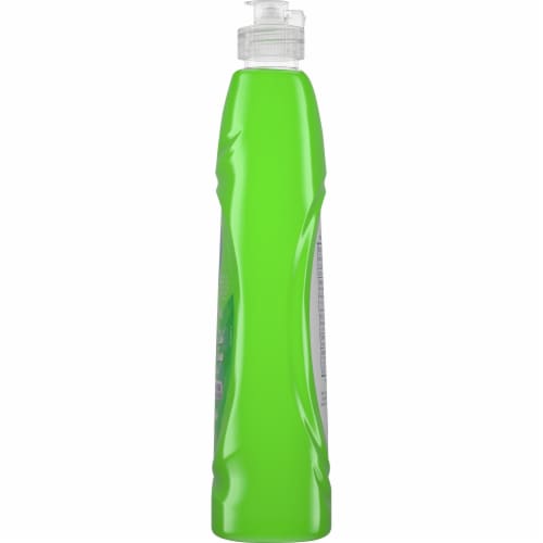Kroger®  Green Apple Antibacterial Hand Soap Grease Cleaning Dish Soap Bottle Perspective: right