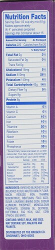 Kroger® Buttermilk Pancake & Waffle Mix Perspective: right