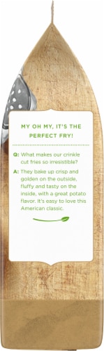 Simple Truth® Crinkle Cut Potato Fries Perspective: right