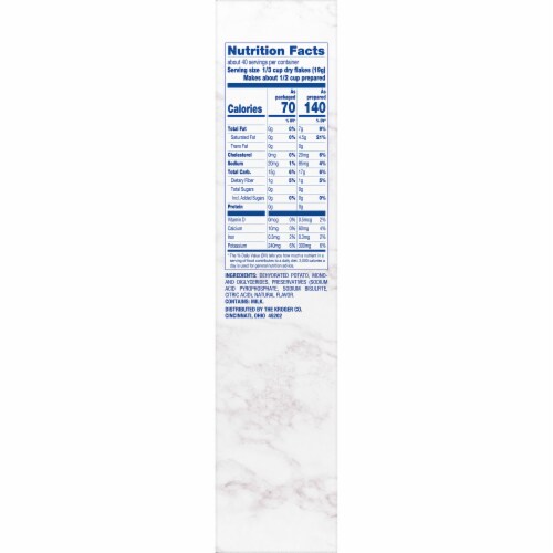 Kroger® Instant Mashed Potatoes Perspective: right