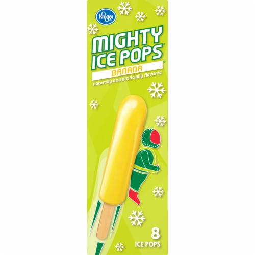 Kroger® Banana Mighty Ice Pops® Perspective: right