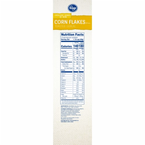 Kroger® Corn Flakes Toasted Cereal Perspective: right