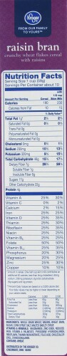 Kroger® Raisin Bran Cereal Perspective: right