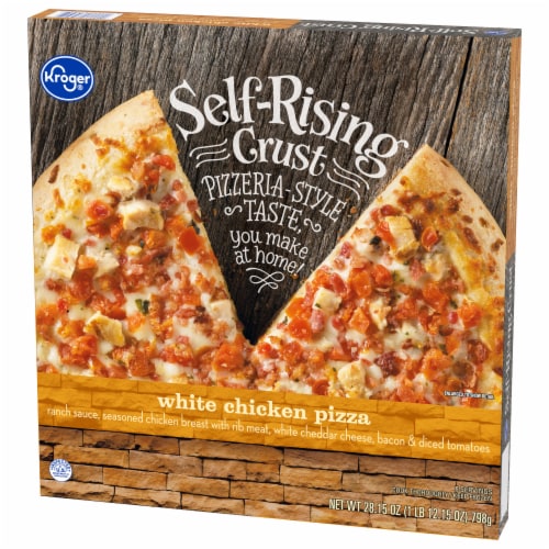Kroger® White Chicken Self Rising Crust Frozen Pizza Perspective: right