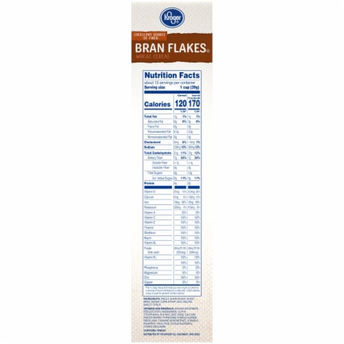 Kroger® Bran Flakes Wheat Cereal Perspective: right